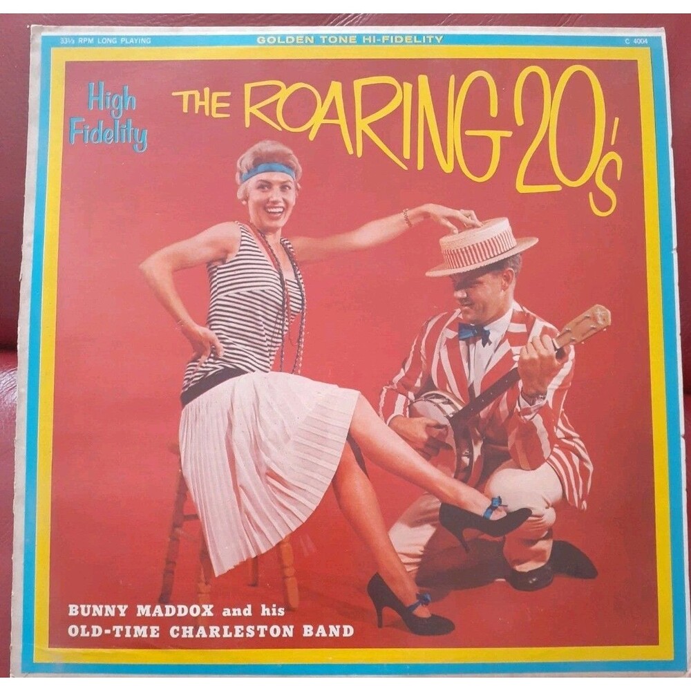 The Roaring 20's Bunny Maddox Old-Time Charleston Band 33Lp Vintage Vinyl Record
